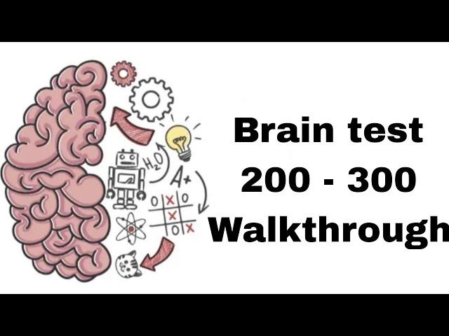 Brain test level 200 to 300 walkthrough Solution | Meteor gaming