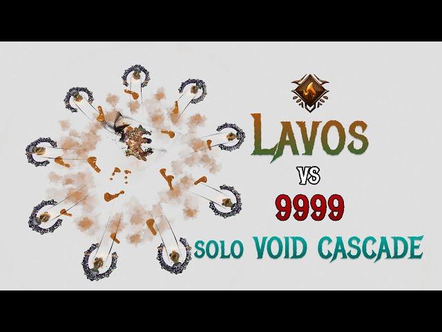 Warframe | Алхимик/Alchemist Lavos | SOLO Void Cascade 9999 | Соло Каскад Бездны | SP Level Cap