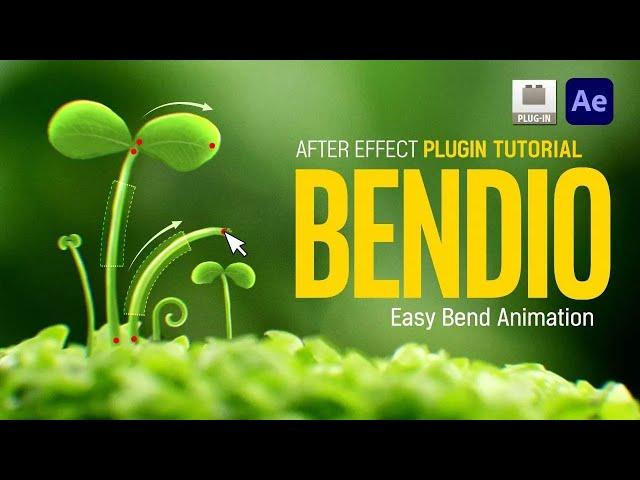 After Effects Bendio Plugin Tutorial Easy bend Animation