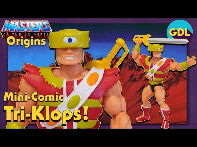 MOTU Origins Mini-Comic Tri-Klops! Mattel Creations Exclusive!