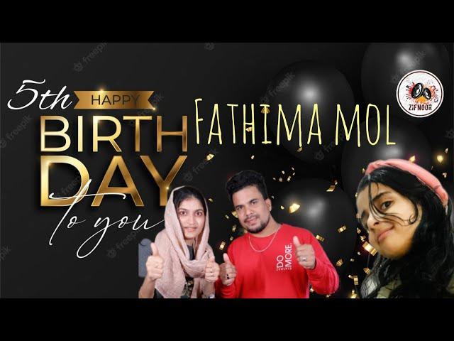 ഫാത്തിമ മോൾക്കൊരു birthday പാട്ട്|Happy Birthday|Fathima Mol|Nizam Thaliparamba|Meharunnisa Nizam|HD