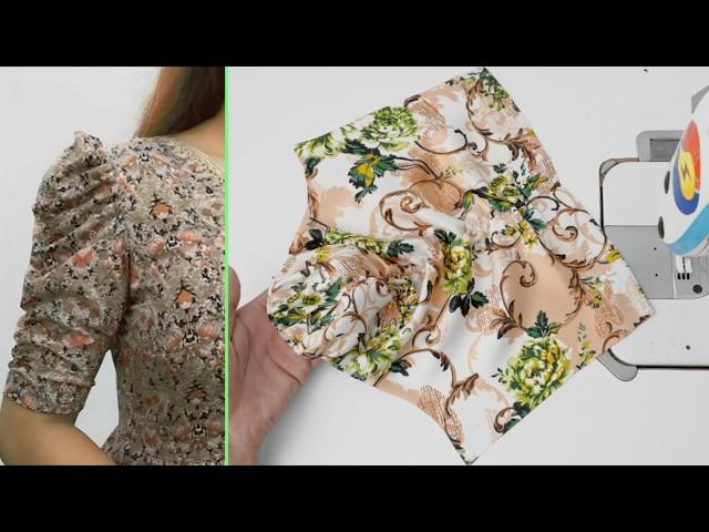 Trending Puff Sleeve Design for Cutting & Stitching Kurti/Suit ️ Puffy Sleeve Design Sewing Tricks