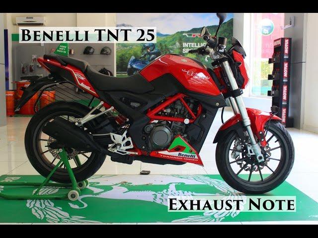 Benelli TNT 25 Exhaust Note | Idle & Riding