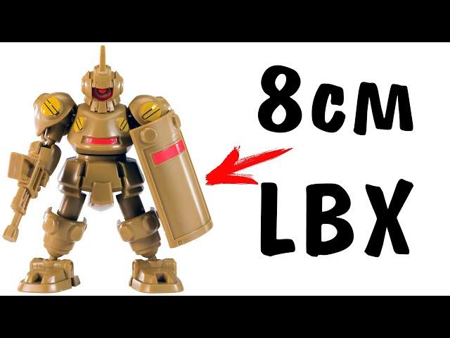 РЕАЛЬНО маленькие LBX! ЛБХ мини сборка / Ахиллес / Охотник / Деку