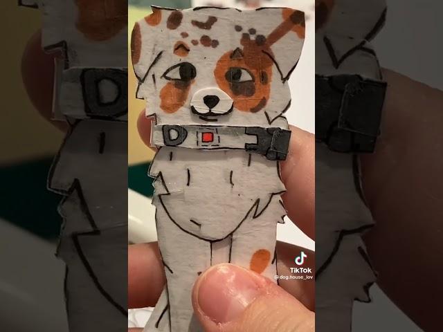 °Бумажние собаки мини подпорка из тик тока!°