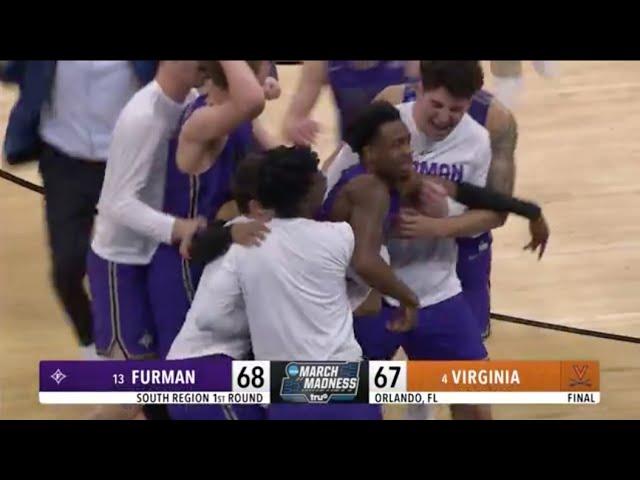 FURMAN WILD UPSET OVER VIRGINIA AFTER LATE TURNOVER