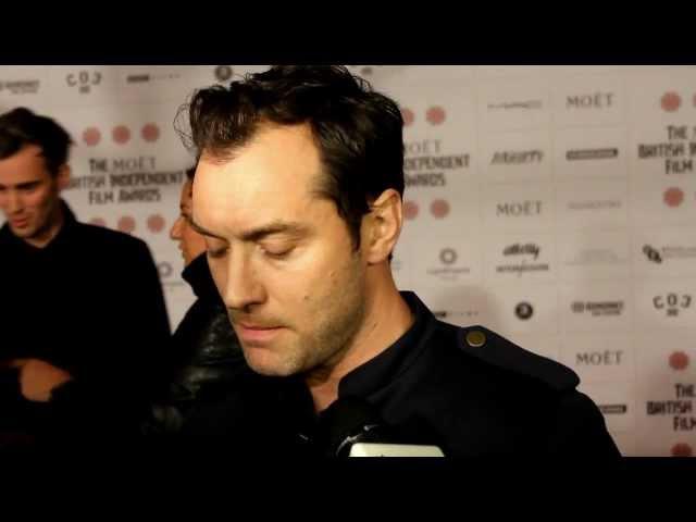 Jude Law Interview - The British Independent Film Awards 2012