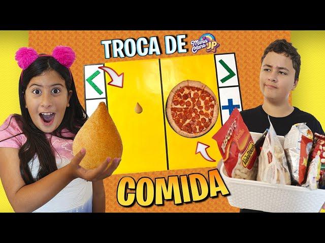 TROCAS NO TABULEIRO DE FIDGET TOYS COM MARIA CLARA E JP