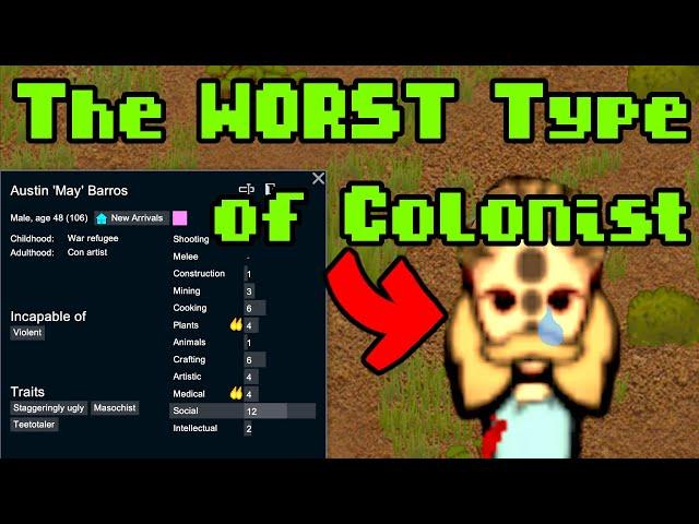 RimWorld Drop Pod Colonists Be Like...