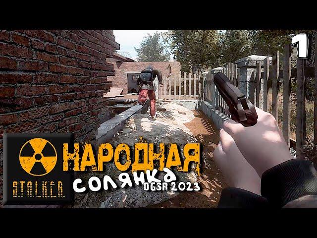 S.T.A.L.K.E.R.  Народная солянка OGSR 2023 (1) ► Современная солянка