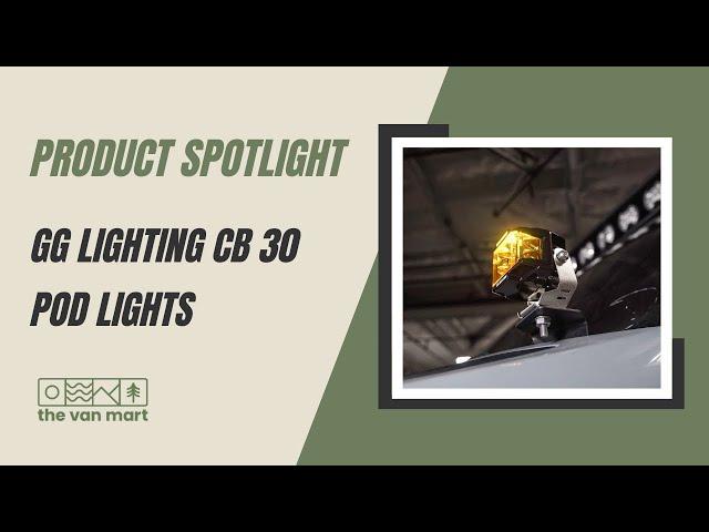 GG Lighting CB 30 Pod Lights Review by The Van Mart