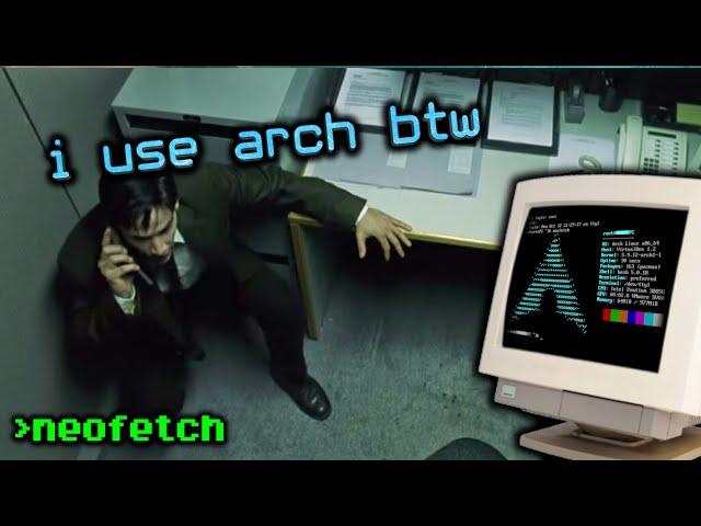 first day of using arch btw