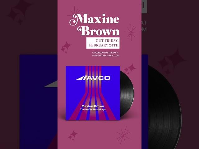 The AVCO Recordings by #MaxineBrown Out Now!