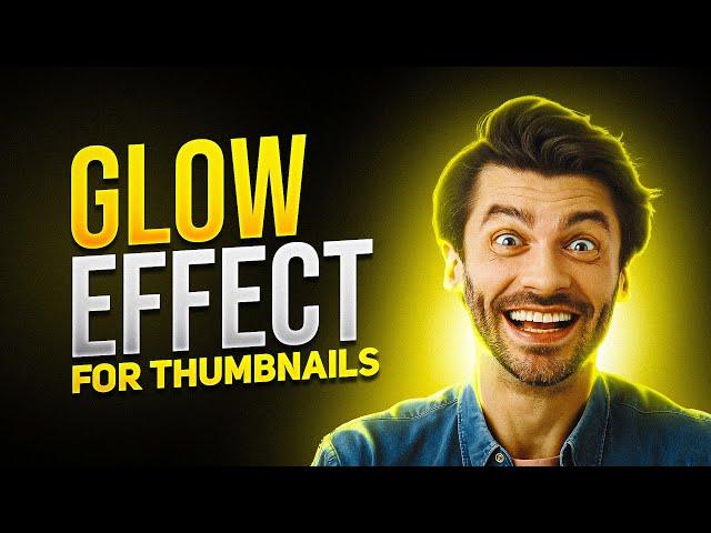 How to Make a Thumbnail with Glow Effect in Photoshop - Beginners