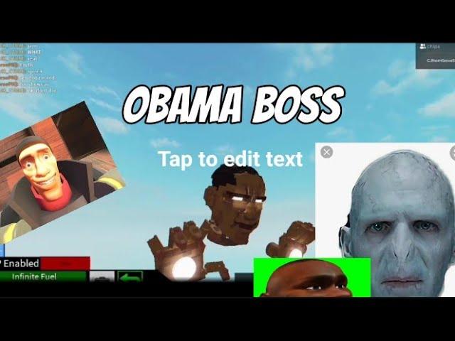 Plane crazy: Obama Boss Fight