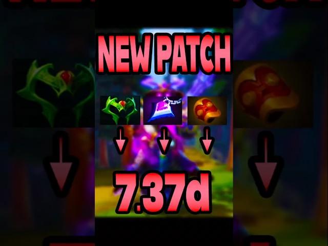 NEW PATCH 7.37d ! NERFED Items! DOTA 2