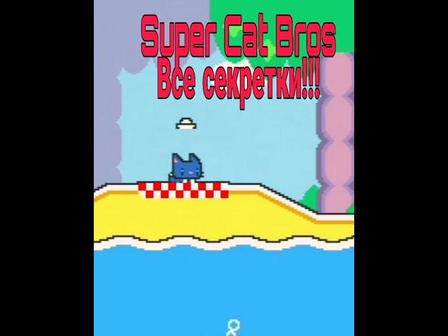 Super Cat Bros. Все секретные уровни в одном видео. Прохождение 100%!