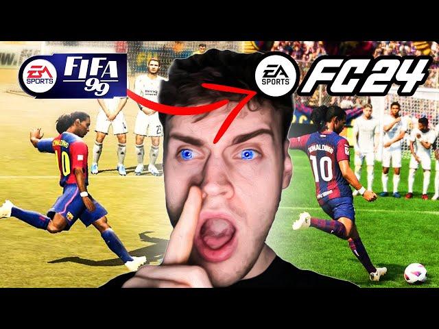 RZUTY WOLNE OD FIFA 96 DO EAFC 24