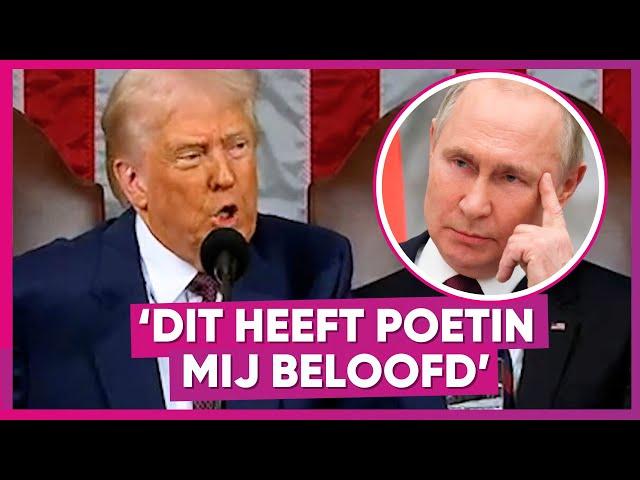 Trump laat Zelensky kruipen en prijst Poetin