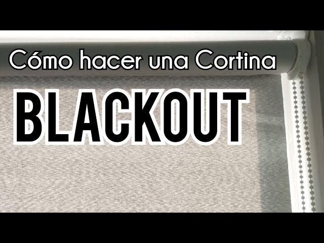 Como hacer una Cortina Enrollable Cortinas Blackout Paso a Paso