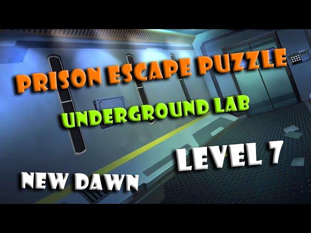 Prison Escape Puzzle New Dawn Underground Lab Walkthrough Games24