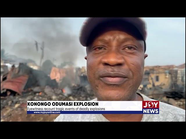 Eyewitness recount tragic events of deadly explosions at Odumasi, near Konongo