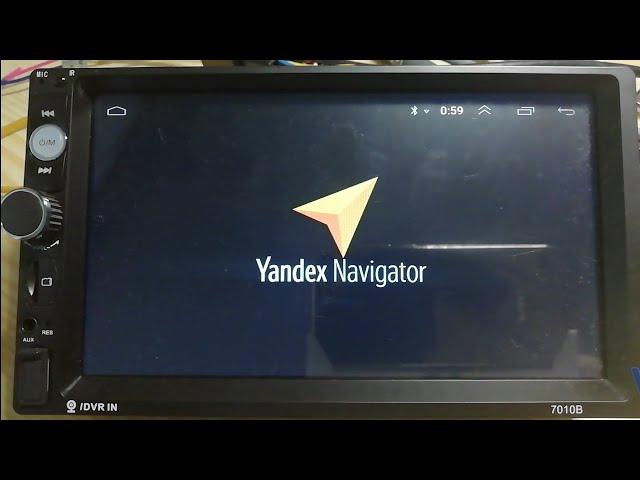 Autoradio 2DIN 7010B - Android 9.1 - Yandex Navigator GPS