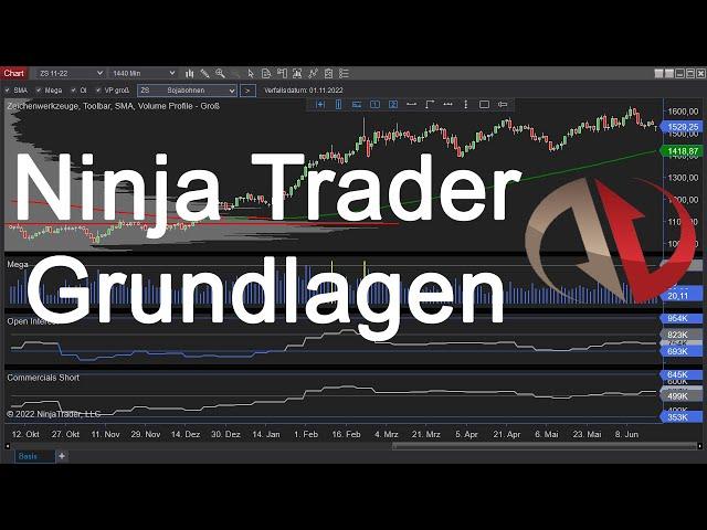 Ninja Trader Grundlagen