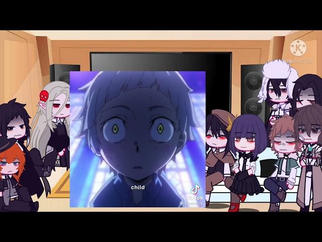 Bungou stray dogs react to atsushi nakajima