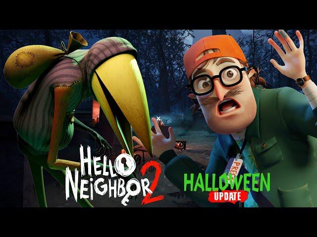 Hello Neighbor 2 Halloween Update - Raven Brooks Forest Full Playthrough Gameplay