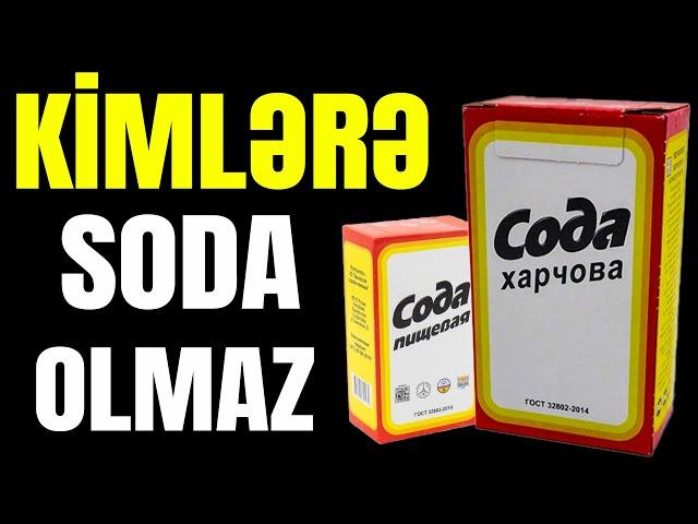 Bu Şəxslərə Soda OLMAZ...99% İnsan Bilmir