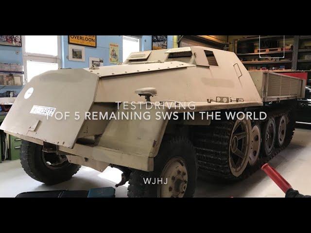 #17 sWS (Schwerer Wehrmachtschlepper) 1 OF only 5 known in the WORLD!