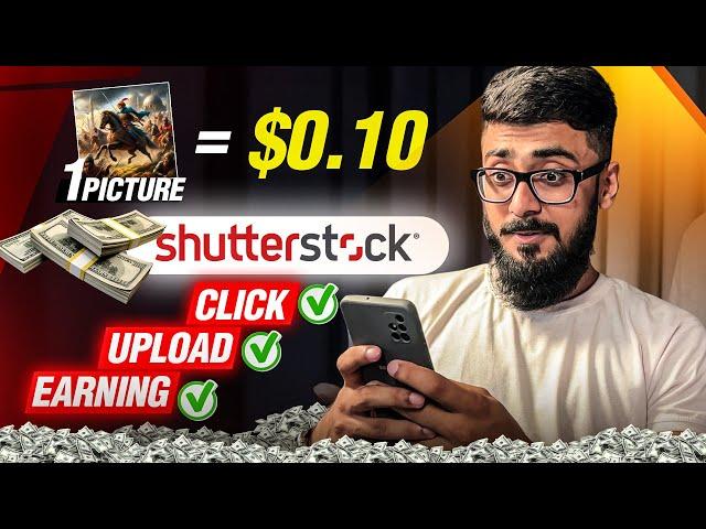 Start Earning From Your Mobile | Shutterstock Complete Tutorial For Beginners