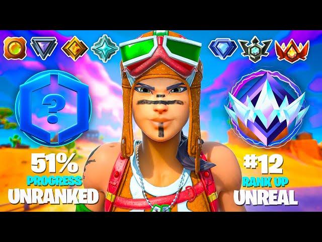 Unranked To Unreal SOLO VS SQUADS Speedrun (Fortnite Ranked Reload)