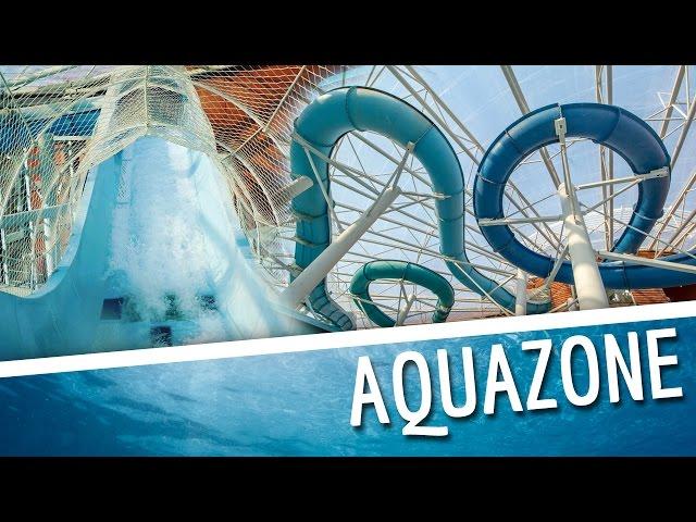 Aquazone / National Aquatic Centre - All Water Slides Onride