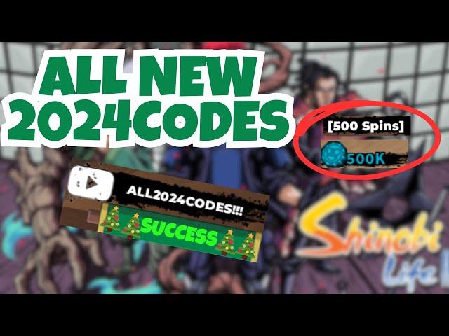 ALL NEW WORKING CODES IN SHINDO LIFE 2024!!! | All 2024 Codes | Roblox Shindo Life