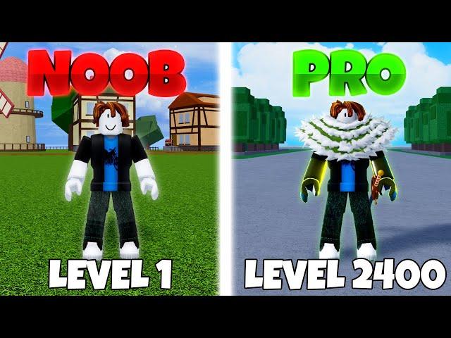 Starting Over As Noob And Becoming PRO In Blox Fruits Roblox