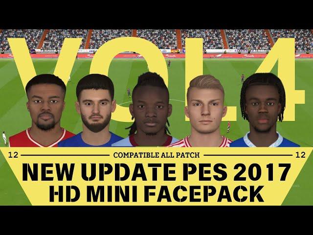 PES 2017 NEW HD FACEPACK COLLECTION V4