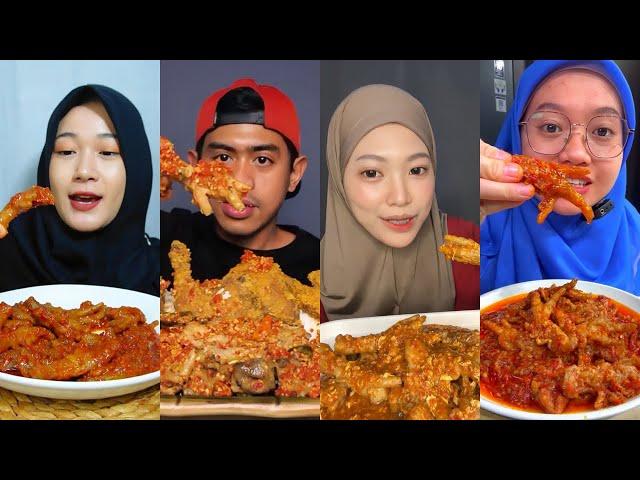 MUKBANG CEKER PEDAS ! BIKIN KERINGETAN SAMPE BANJIR  | KOMPILASI VIDEO MUKBANG TIKTOK