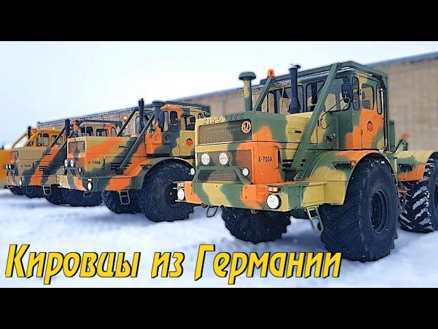 К-700А и К-701 с КОНСЕРВАЦИИ из Германии ГДР Тракторы Кировец с Экспорта