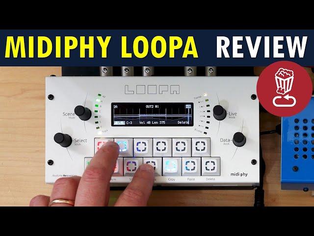 MIDIPHY LOOPA - Review // A surprising little MIDI looper and sequencer