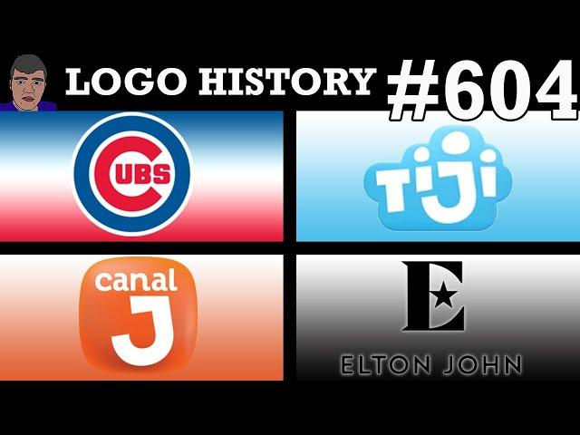 LOGO HISTORY #604 - Tiji, Canal J, Elton John & Chicago Cubs