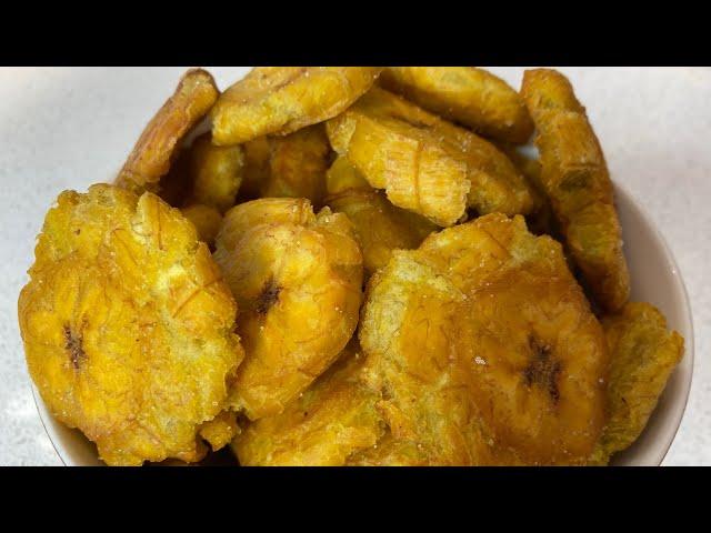 Plantains Tapés / Bananes Pesées (Haïtien)