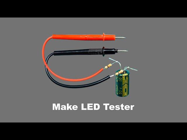 How to Make LED Tester - Electronic Projects - RK Electronics Karachi