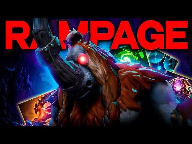 When Dota 2 Players enter RAMPAGE Mode in Dota 2 (52.0)