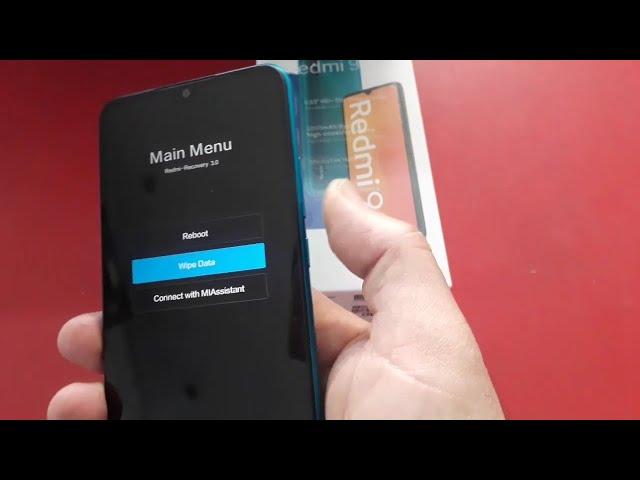 How to format the Xiaomi Redmi 9A phone,hard reset  redmi 9A