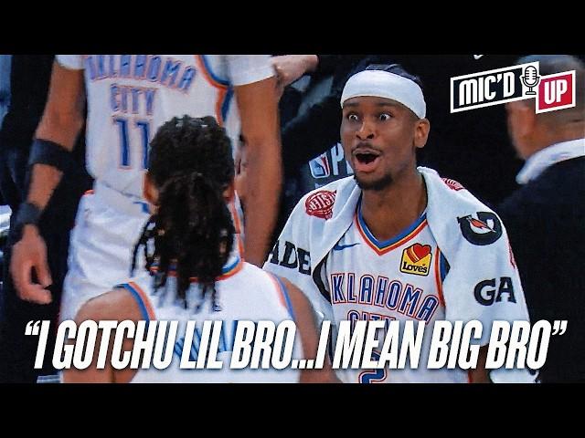 SGA Mic'd Up Is Pure GOLD! Funny Moments!