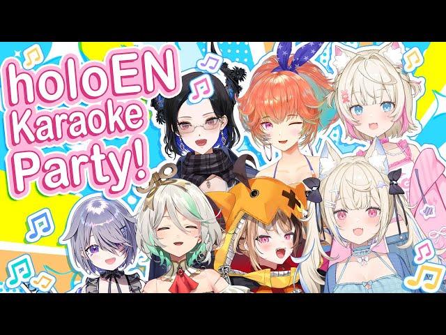 【#hololivefesEXPO25 KARAOKE OFF-COLLAB AFTERPARTY】silly happy party together  #holoEN【FUWAMOCO】