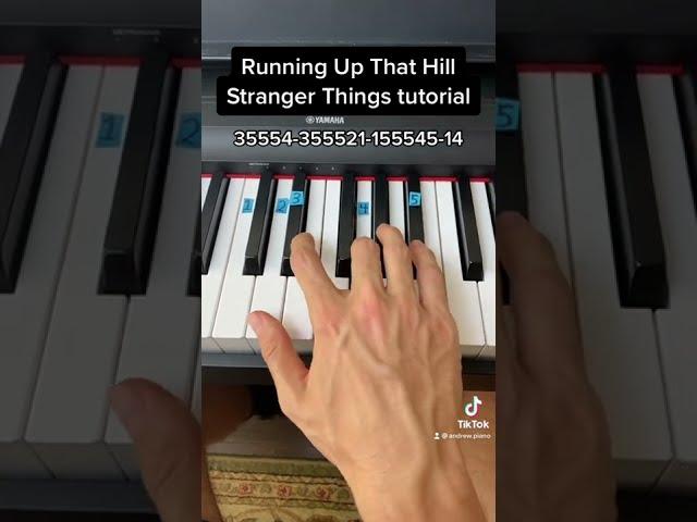 Running Up That Hill - Kate Bush easy piano tutorial!