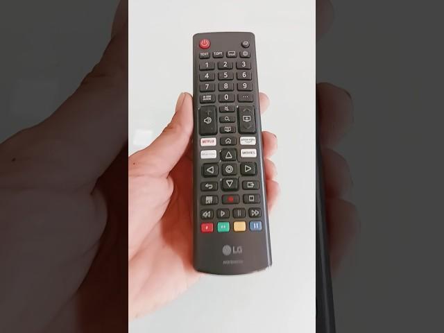 lg smart tv remote short video